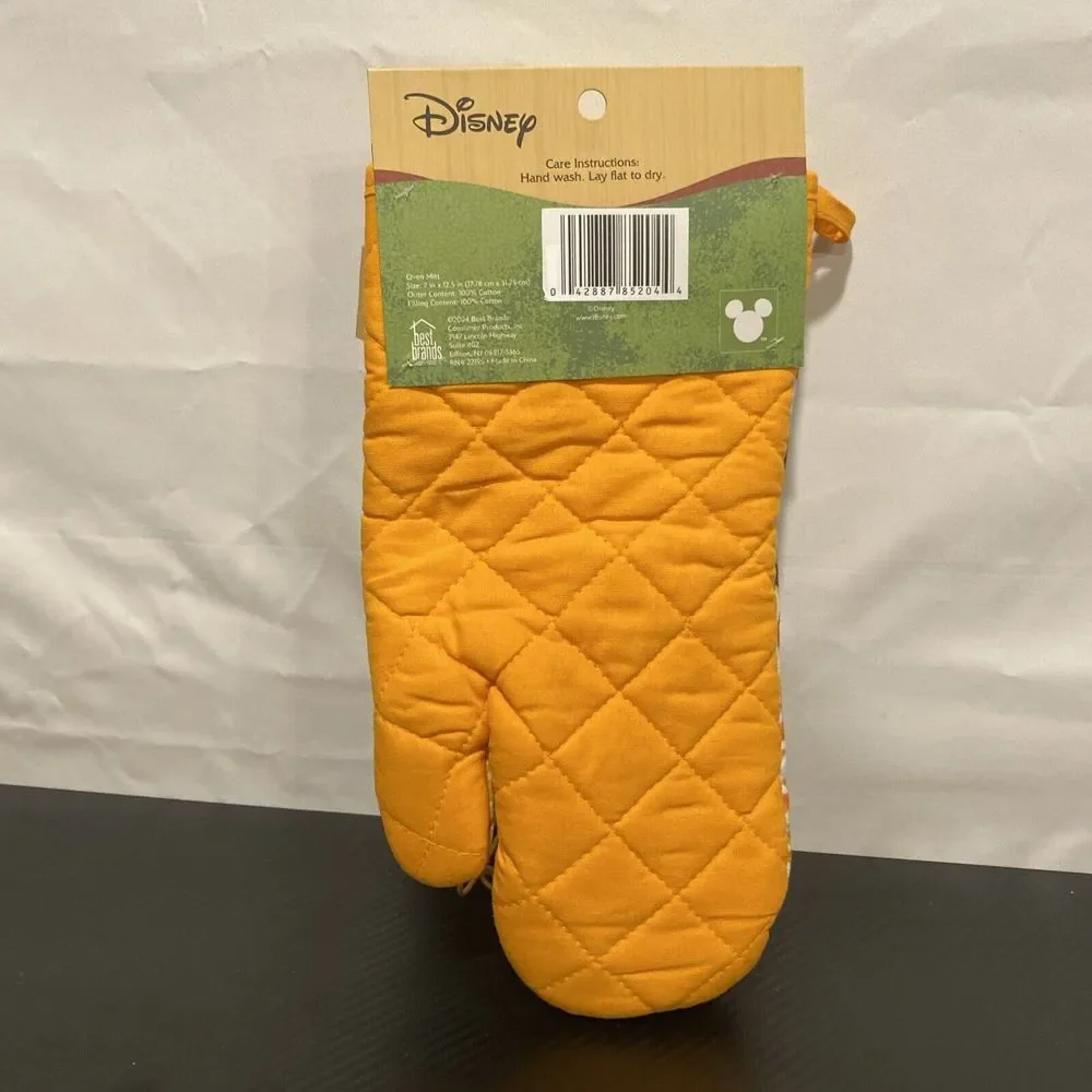 Disney Mickey Mouse FALL Kitchen Set Oven Mitt,‎ Spatula & Whisk 3 Piece Set